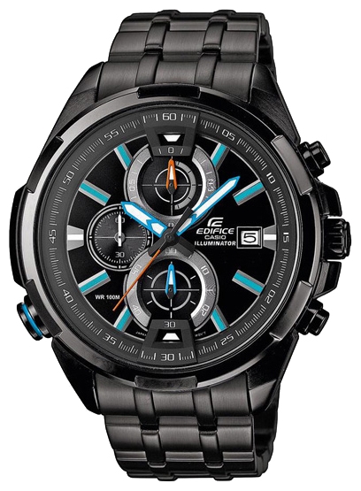 Наручные часы Casio EFR-536BK-1A2 Наручные часы Casio EFR-536BK-1A2Универсальность, практичность, функционал – на это нацелились инженеры из Casio тогда в 2006. В итоге гигант часовой индустрии создал ещё один рыночный хит. С дизайном Edifice одинокого хорошо сочетается как динамичный спортивный наряд, так и подчёркнуто ...<br>