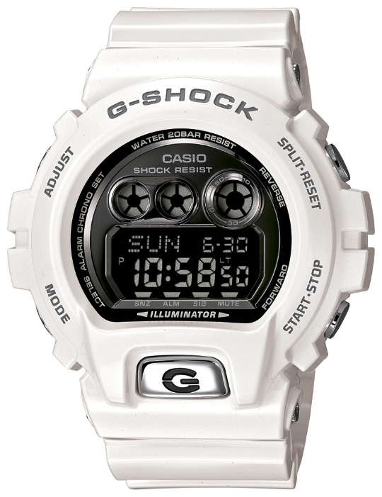 Наручные часы Casio GD-X6900FB-7E Наручные часы Casio GD-X6900FB-7EДо появления семейства G-SHOCK в 1983 году наручные часы считались непрочным и хрупким предметом. G-SHOCK исправили это, став новой точкой отсчёта и общепризнанным мировым эталоном высокой стойкости к повреждениям. Создавший G-SHOCK молодой инженер по име...<br>
