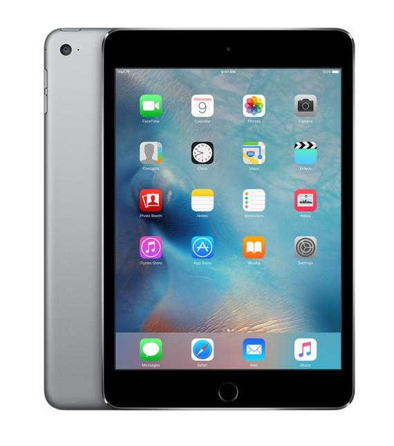 Apple iPad mini 4 64 Gb Apple iPad mini 4 64 GbApple-гаджет прибавил в процессорной мощности около 30%, а графика стала быстрее примерно на 60%. Эффектный дизайн дополняется здесь функциональной iOS 9. Режимы Slide Over, Split View и другие откроют новые горизонты - многозадачность теперь еще эффектив...<br><br>Цвет: Серебряный,Золотой,Серебряный