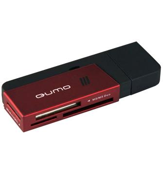 Card Reader Qumo QR-S3 Samurai Card Reader Qumo QR-S3 SamuraiЭтот компактный ридер обеспечит считывание информации с распространенных форматов карт памяти. Аксессуар подключается к стандартному порту USB.<br>