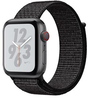 Apple Watch Series 4 GPS+ Cellular 44mm Space Gray Aluminum Case with Black Nike Sport Loop MTXL2
Apple Watch Series 4 GPS+ Cellular 44mm Space Gray Aluminum Case with Black Nike Sport Loop MTXL2