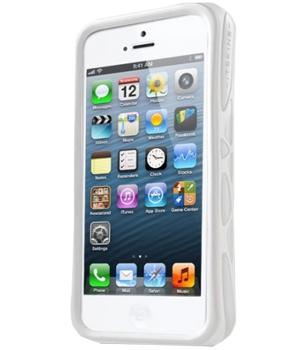 Накладка силиконовая для iPhone 5/5S/SE Itskins Venum белая