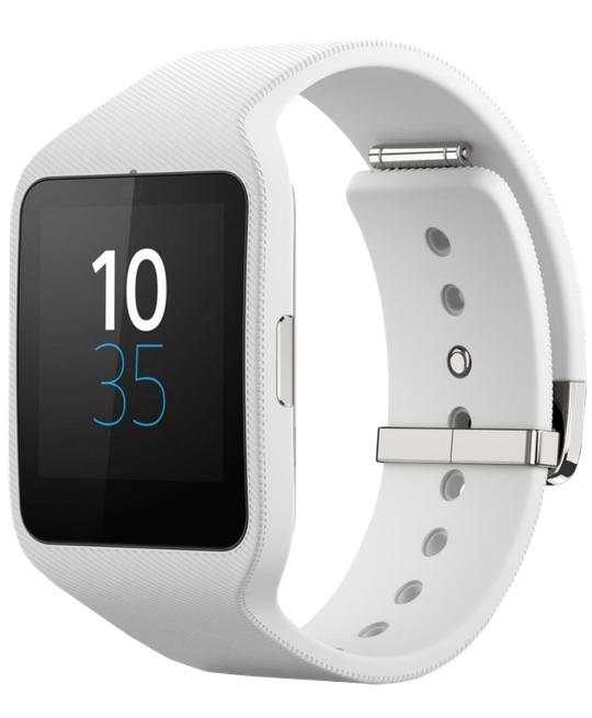 Sony Smartwatch 3 SWR50 White Sony Smartwatch 3 SWR50 WhiteСмарт-часы Sony Smartwatch 3 SWR50 сделают вашу жизнь еще интересней. Аксессуар под контролем Android Wear вовремя предоставит всю актуальную информацию. Сердцем девайса является 4-ядерный чип ARM A7 с частотой 1,2 ГГц. Яркий 1,6-дюймовый дисплей с разреш...<br>