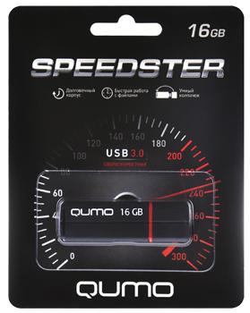 USB-накопитель Qumo Speedster USB 3.0 16GB 16 Gb USB-накопитель Qumo Speedster USB 3.0 16GB 16 GbUSB-накопитель Qumo Speedster USB 3.0 16 ГБ отлично подходит для хранения и перезаписи данных. Надежность, доступность, компактность - очевидные плюсы flash-накопителя.<br>