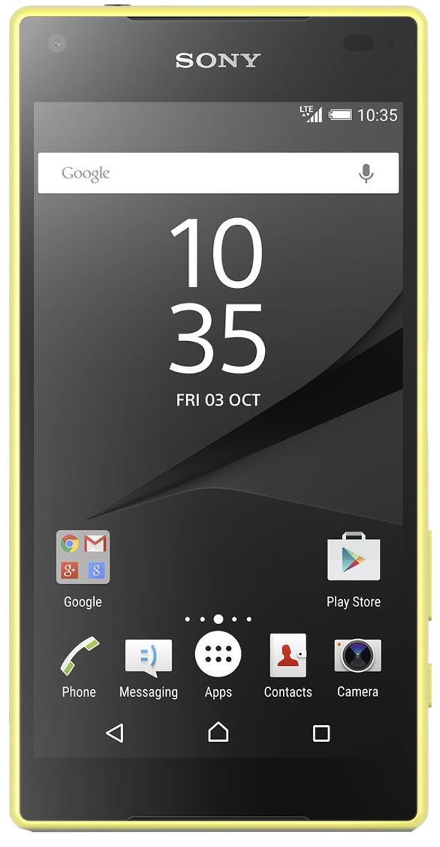 Sony Xperia Z5 Compact E5803 Yellow Sony Xperia Z5 Compact E5803 YellowSony Xperia Z5 Compact — смартфон в значительной степени уникальный. Модель сочетает в себе компактность и большую производительность Z5. Изображение на дисплее дополнительно улучшают фирменные технологии Sony — Triluminos display и X-Reality Engine. Макс...<br>