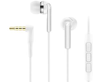 Наушники Sennheiser CX 2.00G белые Наушники Sennheiser CX 2.00G белыеSennheiser CX 2.00G – практичные наушники для использования на улице и в поездках. Компактная модель дарит высокое качество звука. Благодаря сменным насадкам достигается хорошая звукоизоляция. 3-кнопочный пульт управления позволяет управлять музыкой и отв...<br>