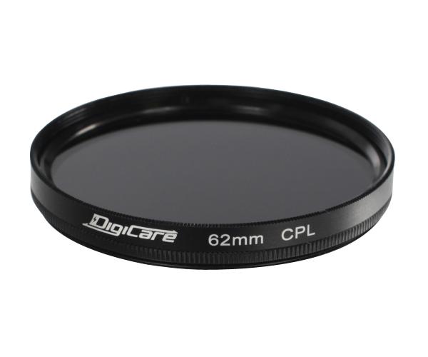 Фильтр DigiCare 62mm CPL поляризационный Фильтр DigiCare 62mm CPL поляризационныйПрофессиональные фотографы говорят, что снимать нужно так, чтобы потом не пришлось часами обрабатывать результат. И дело здесь не только в умении и опыте, но и в правильно подобранных аксессуарах. Миниатюрный и тонкий поляризационный светофильтр DigiCare ...<br>