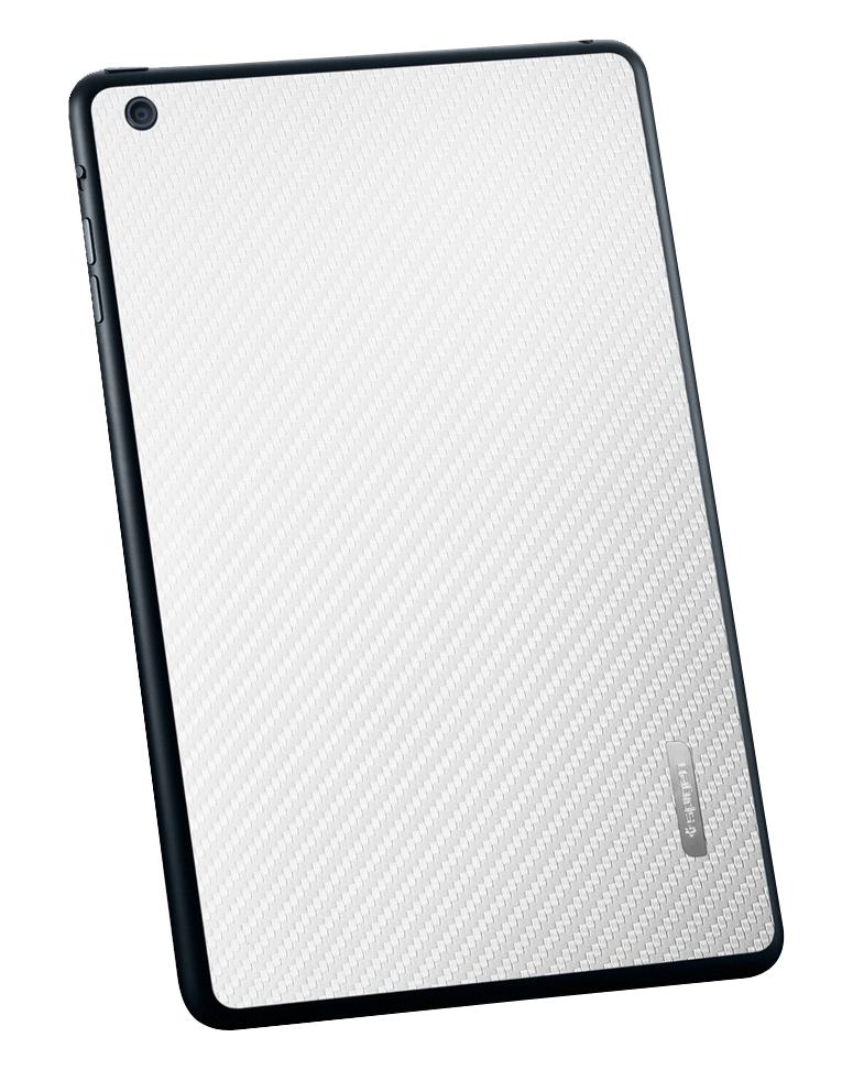 Наклейка для iPad mini SGP SkinGuard carbon white Наклейка для iPad mini SGP SkinGuard carbon whiteНаклейка SGP Skin Guard Set Carbon придаст вашему iPad mini оригинальный, обновленный вид и защитит корпус от царапин и потертостей. Она легко наклеивается без пузырей и складок и просто удаляется, не оставляя следов.<br>