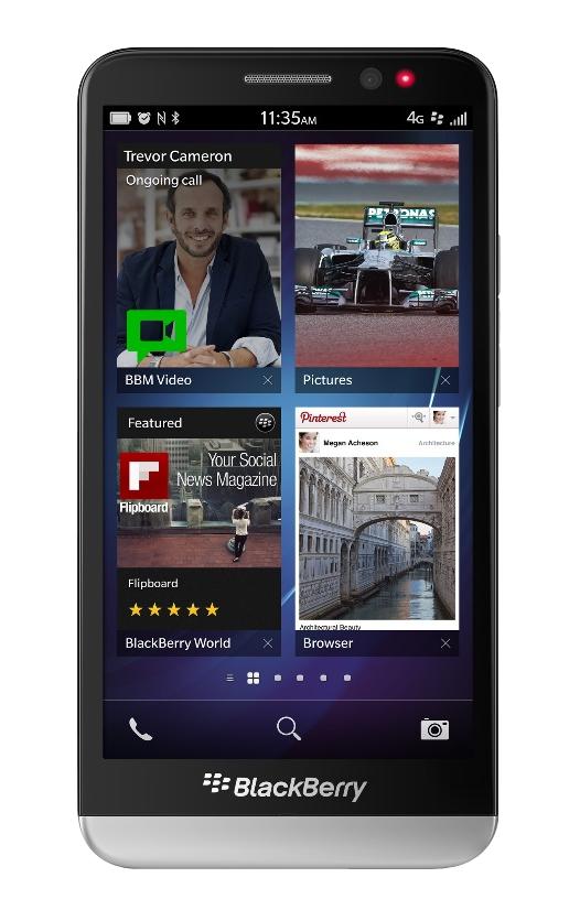 BlackBerry Z30 Black BlackBerry Z30 BlackЛегко узнаваемая продукция «Ежевики» традиционно сильна на рынке корпоративных решений. Не ставшая исключением модель Z30 производит серьёзное впечатление своей тщательной сборкой, удобным управлением жестами и, разумеется, фирменным центром уведомлений H...<br>