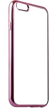 Накладка силиконовая для Iphone 5/5S/SE Ibox Blaze розовая рамка