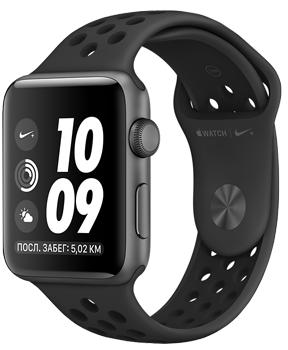 Apple Watch Series 3 Nike+ 38mm Space Gray Aluminum Case with Anthracite/Black Nike Sport Band MQKY2
Apple Watch Series 3 Nike+ 38mm Space Gray Aluminum Case with Anthracite/Black Nike Sport Band MQKY2