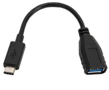 Кабель Griffin USB Type C на USB черный
