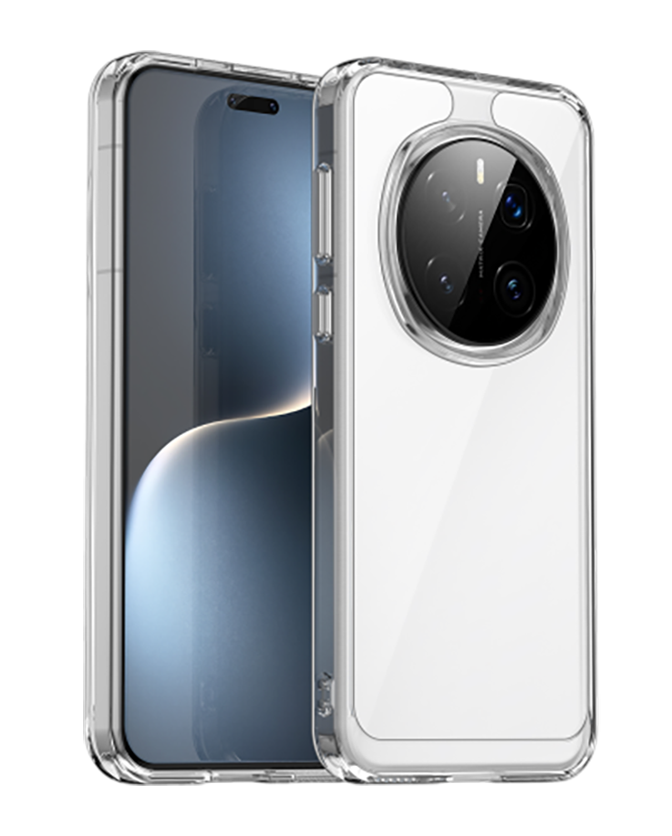 Чехол для Honor Magic 7 Pro Caseport усиленный с мягкими рамками, прозрачный