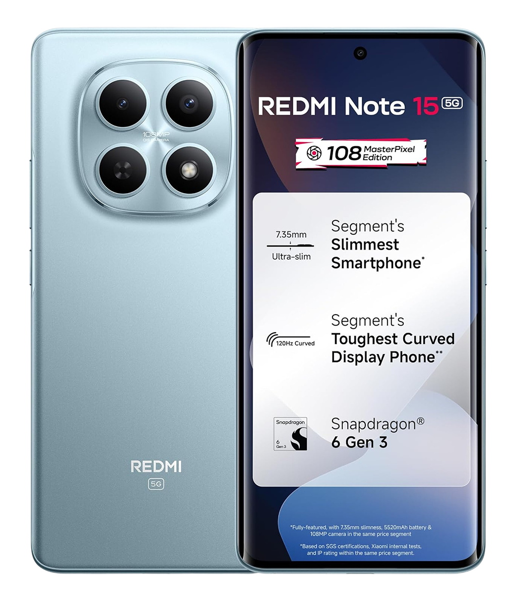 Xiaomi Redmi Note 15 5G 8/256Gb Glacier Blue (Синий) (Global) Dual nano Sim