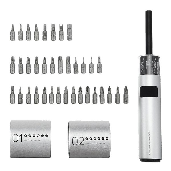 Электрическая отвертка Xiaomi Wowstick SD 36 in 1 Screwdriver Set Silver фото 2