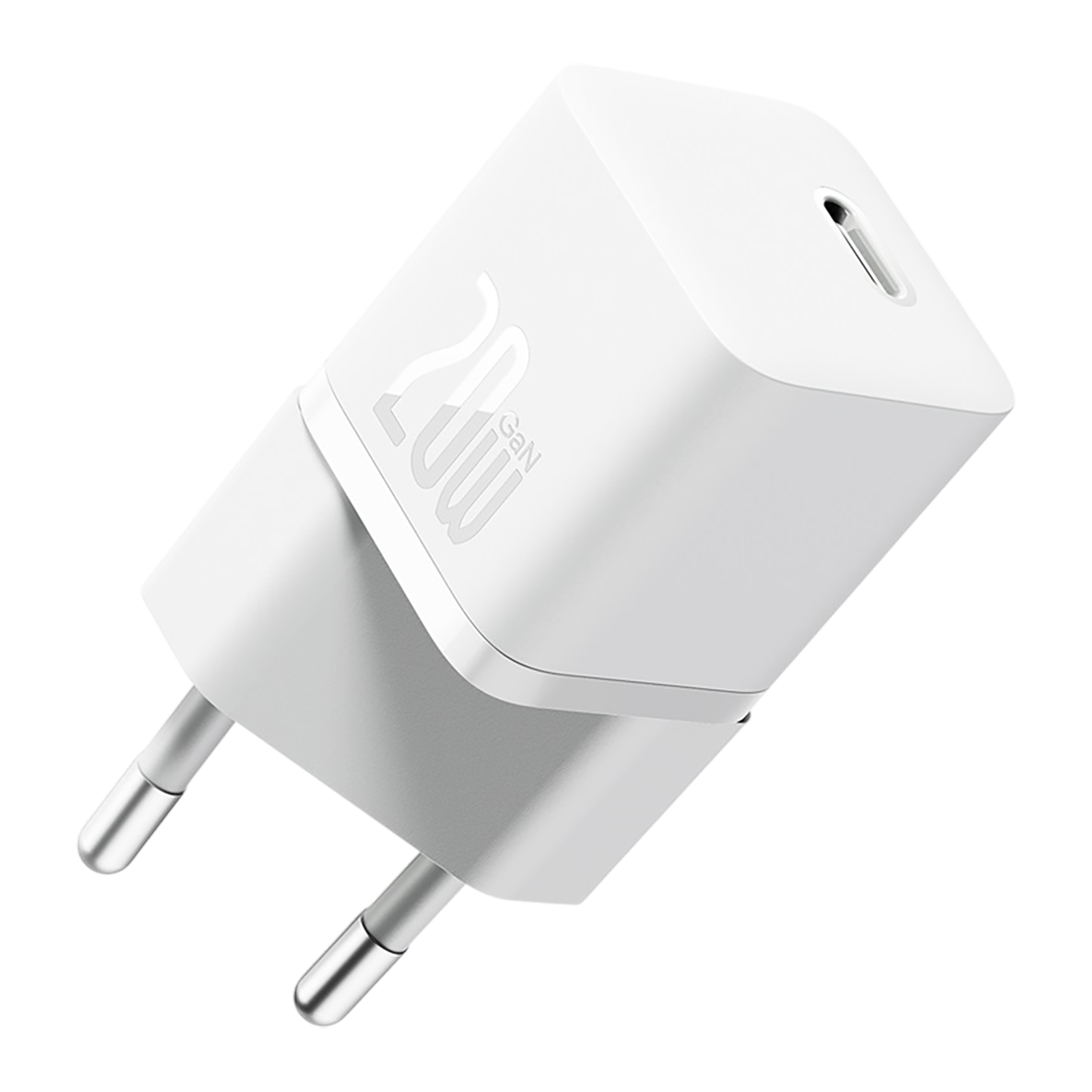 Зарядное устройство Baseus GaN5 Fast Charger (mini) 1C 20W EU белый