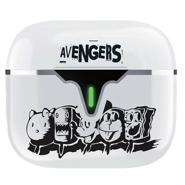 Bluetooth-гарнитура TWS QUMO LiFE «Avengers»  (ВТ-0101), белый