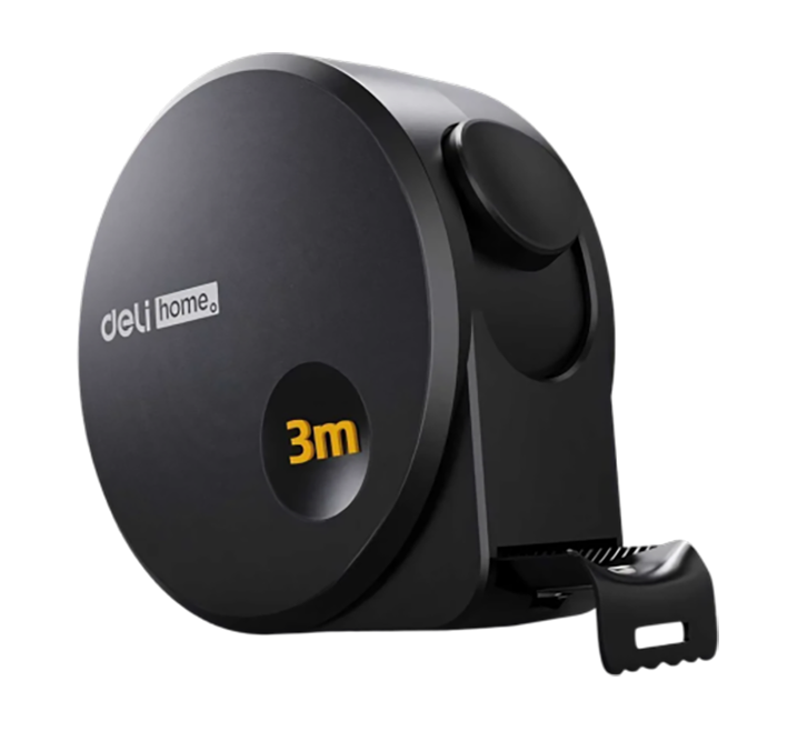 Рулетка Xiaomi Deli Home Series 3m HT8316 Black