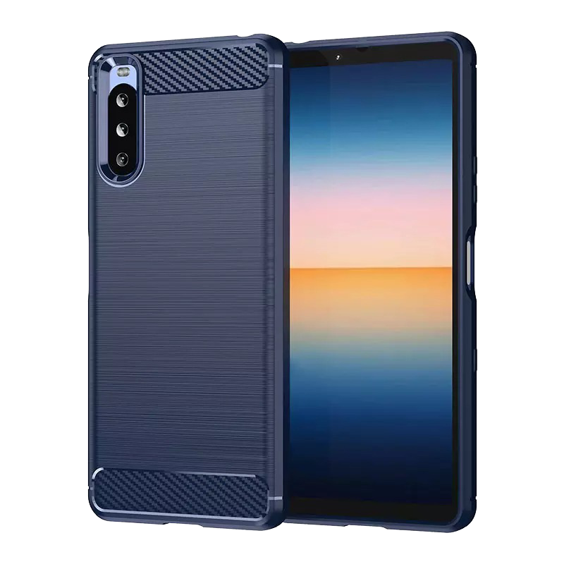 Чехол для Sony Xperia 10 IV Caseport Carbon Blue