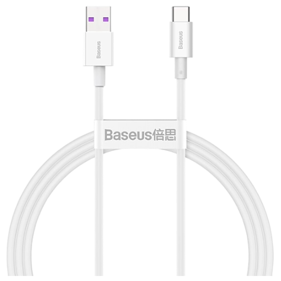 Кабель Baseus Superior Series Fast Charging Data Cable USB to Type-C 66W 1m белый фото 1