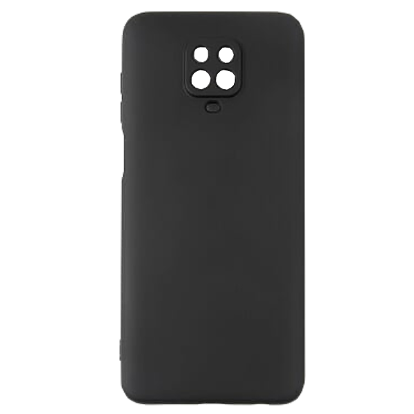 Чехол для Xiaomi Redmi Note 9 Pro/Note 9S mObility Софт Тач Черный