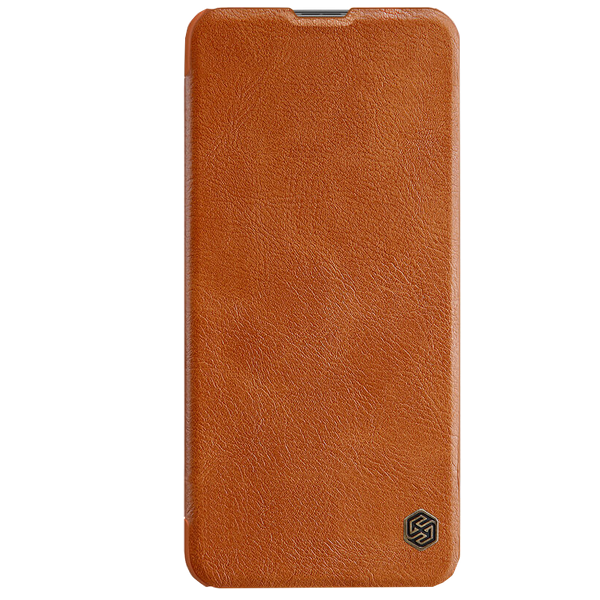 Чехол для Xiaomi Mi 10T/Mi 10T Pro Nillkin Qin case Brown