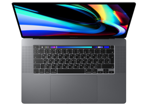 Ноутбук Apple MacBook Pro 16 MVVK2 1TB Space Grey (Серый космос) русская гравировка