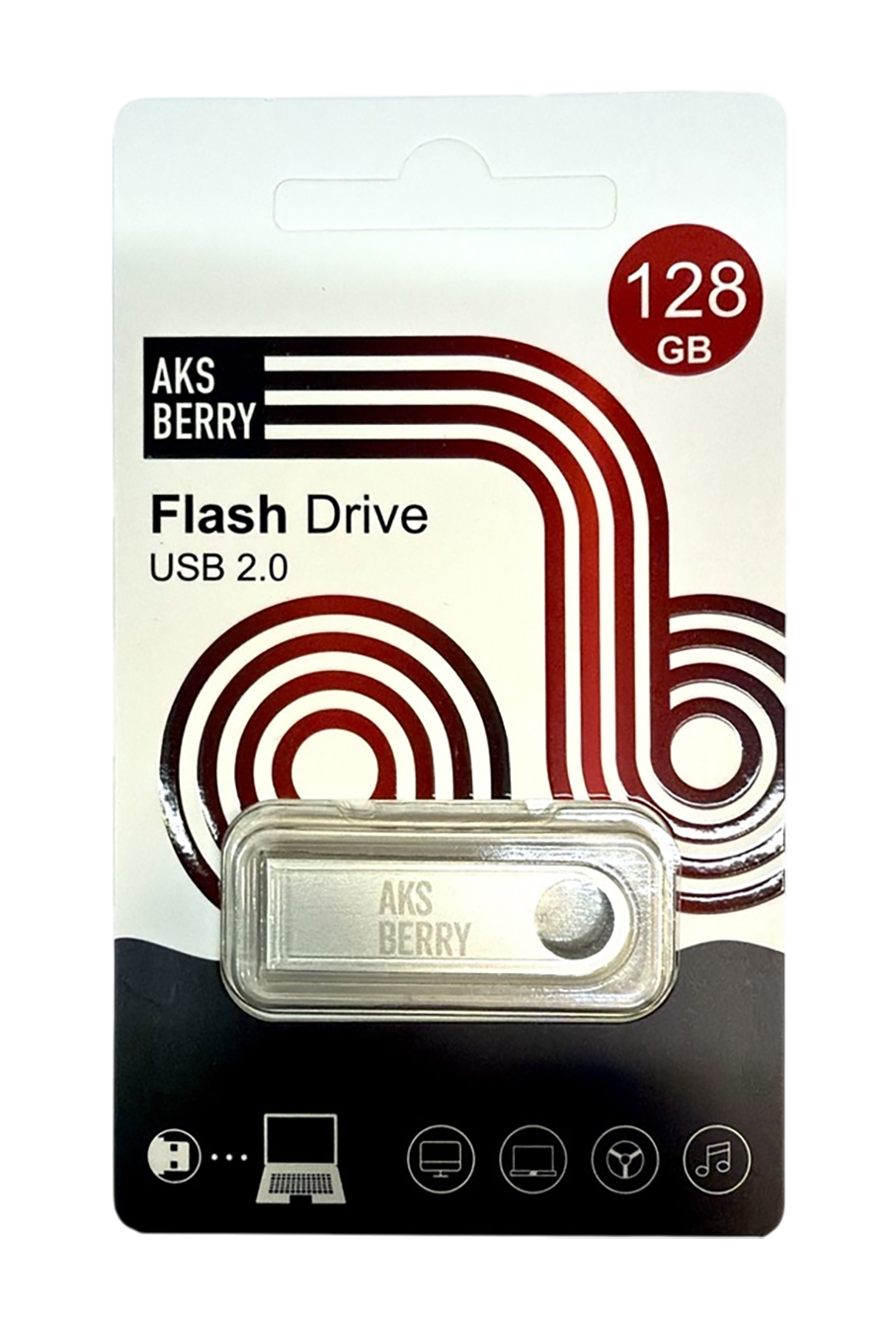 USB-накопитель Aksberry F2 Metal USB 2.0 128gb