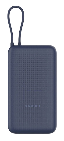 Внешний аккумулятор Xiaomi Mi 20000 33W встроенный кабель USB-C (PB2033) Dark Grey