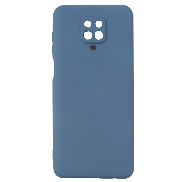 Чехол для Xiaomi Redmi Note 9 Pro/Note 9S mObility Софт Тач Синий