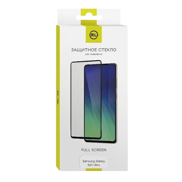 Стекло защитное для Samsung Galaxy S24 Red Line Full Screen tempered glass FULL GLUE черное