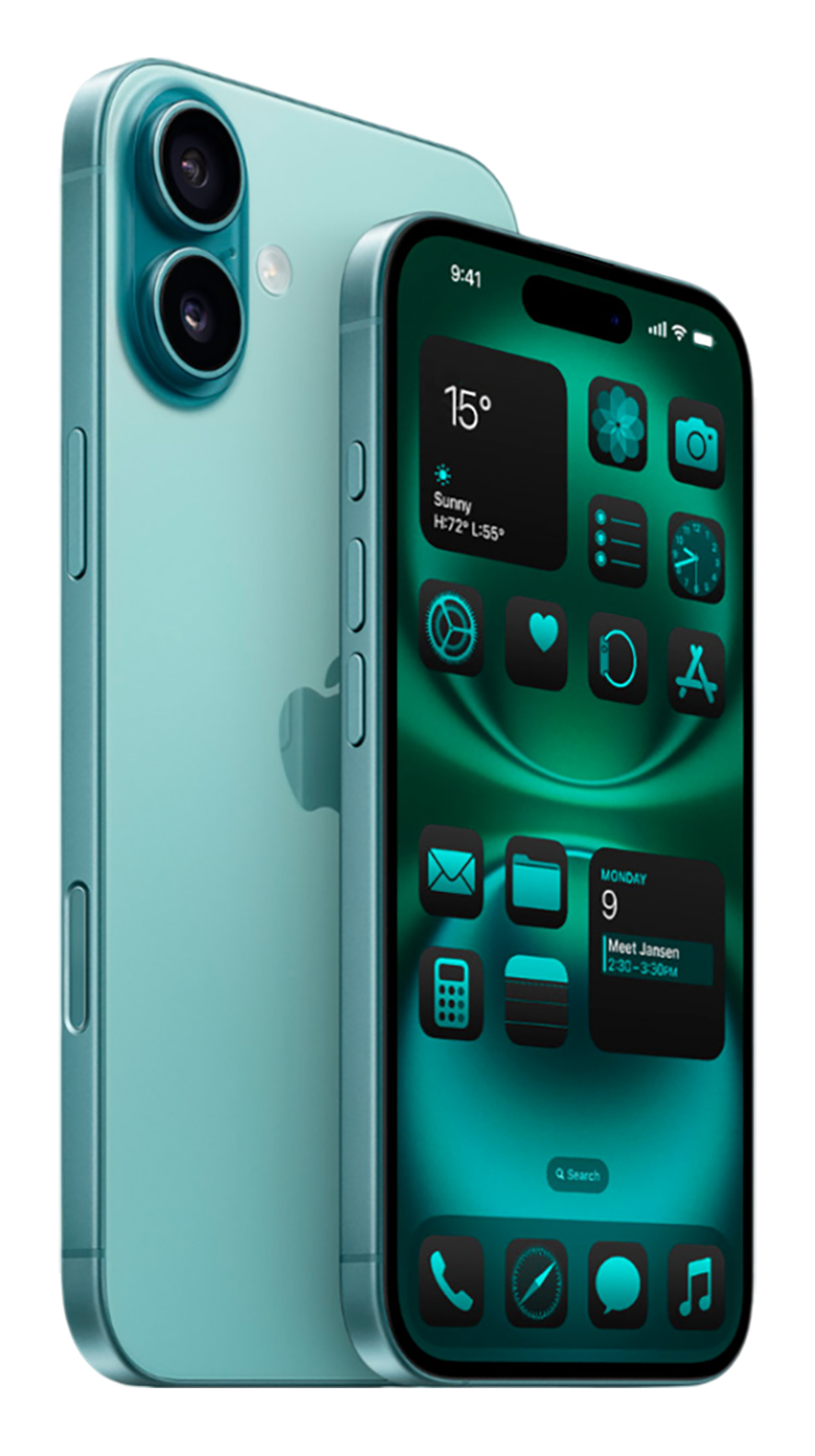 Apple iPhone 16 512ГБ Teal (Зеленый) 2Sim фото 2