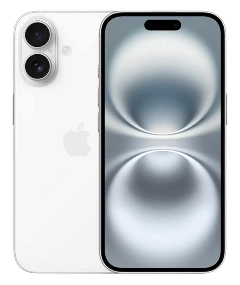 Apple iPhone 16 128ГБ White (Белый) Sim+eSim — купить у 1CLICK RU
