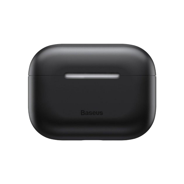 Чехол для AirPods 3 Baseus Super Thin Silica Gel Case Black фото 1