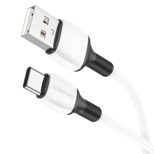 Кабель BOROFONE BX84 Rise USB to Type-C, 1.0м, 3,0А белый