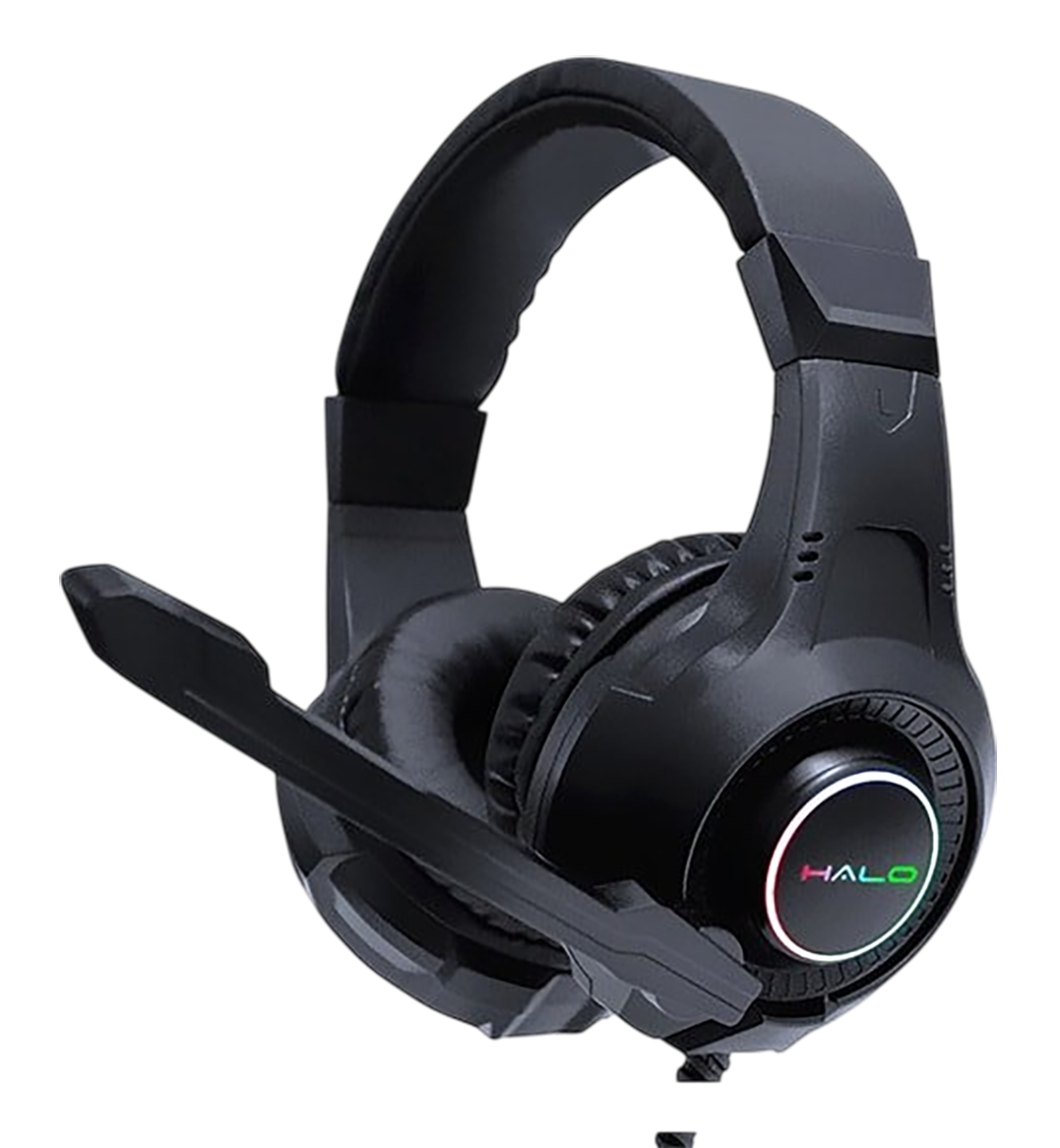 Игровая гарнитура Qumo HALO GHS0018, стерео, 2х3,5 Jack+USB(питание), с микрофоном