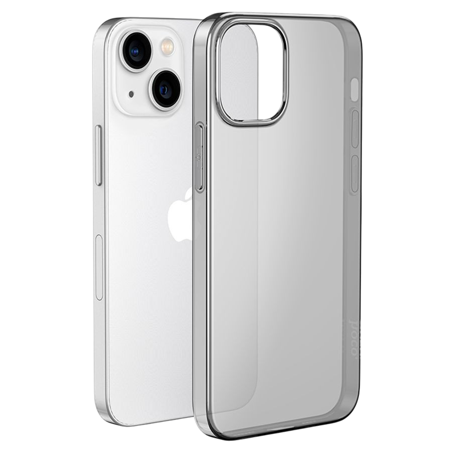 Чехол силиконовый для iPhone 17 Pro, HOCO Light series TPU, прозрачный
