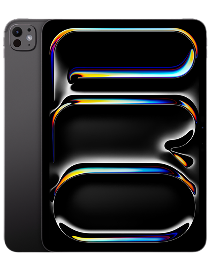 Apple iPad Pro 13 (2024) M4 512Gb Wi-Fi Space Black стандартное стекло