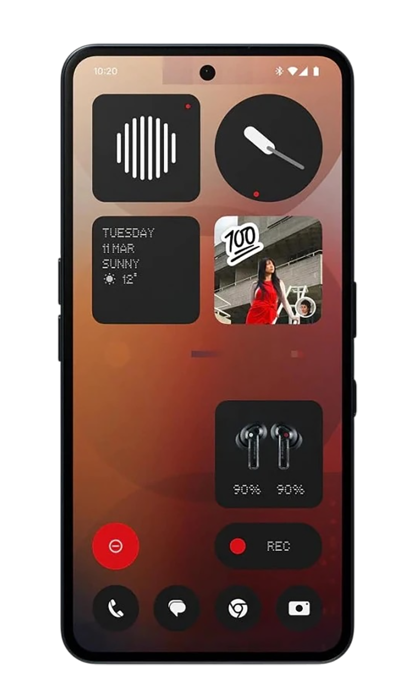 Nothing Phone (3a) 8/128Gb Black (Черный) (Global) 2Sim — фото 2