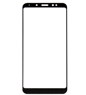 Стекло защитное для Xiaomi Redmi 5 Plus Full Glue 2.5D черное