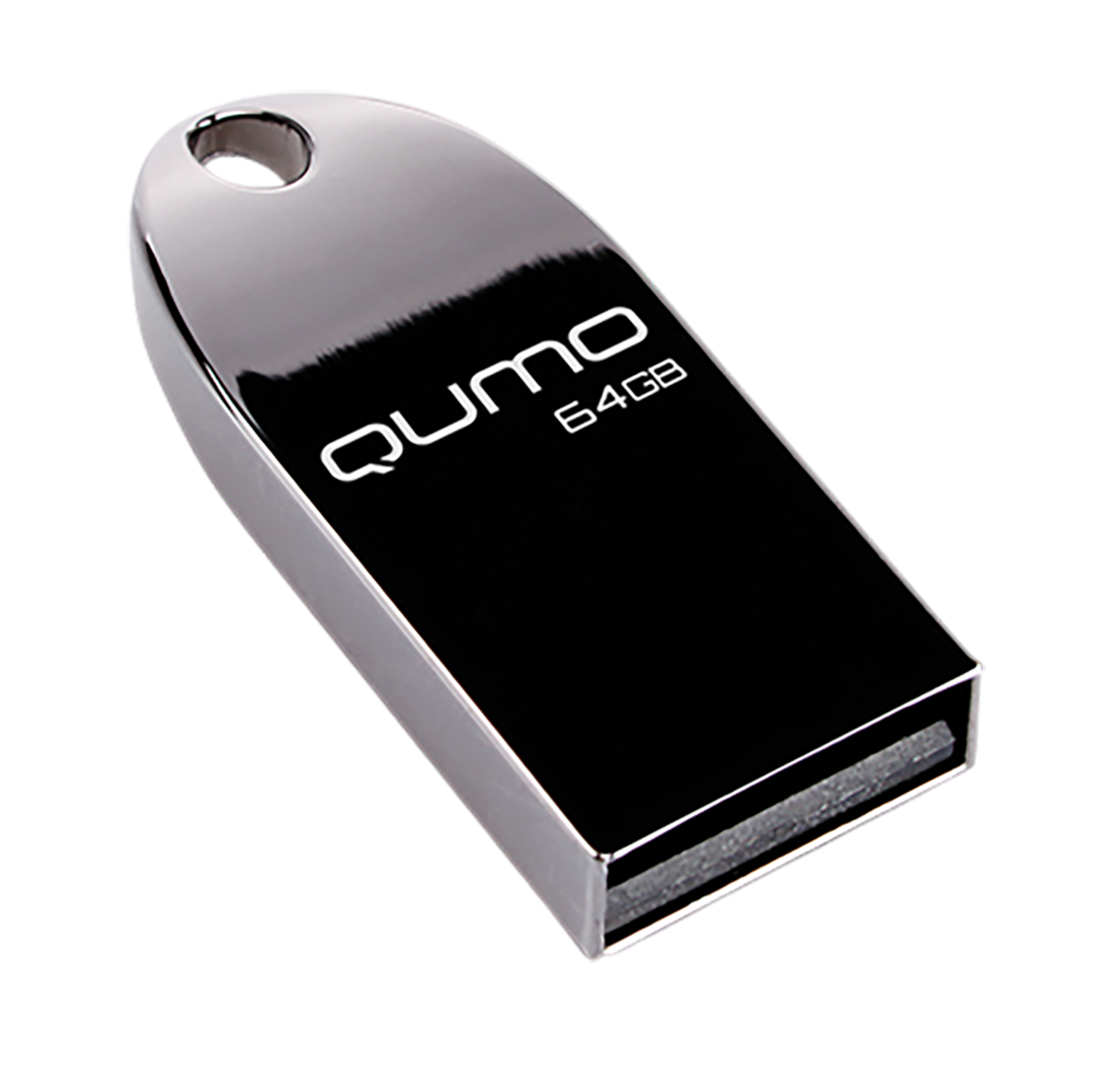 USB-накопитель QUMO Cosmos 64GB Silver