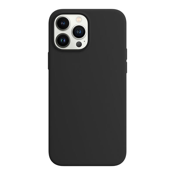 Чехол для iPhone 14 Pro Max Hardiz Liquid Silicone Case Black