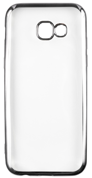 Накладка силиконовая для Samsung Galaxy A3 (2017) Ibox Blaze черная рамка