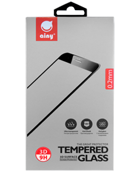 Стекло защитное для Samsung Galaxy S8 Plus Ainy Full Screen Cover (3D) 0,2mm черное