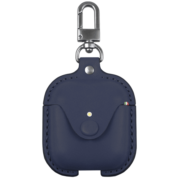 Чехол для Airpods Leather Case Cozistyle Dark Blue
