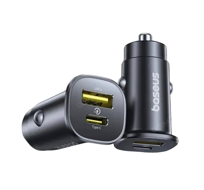 АЗУ Baseus Baseus GoTrip  (Type-C + USBA) 30W черный C00072300123-00