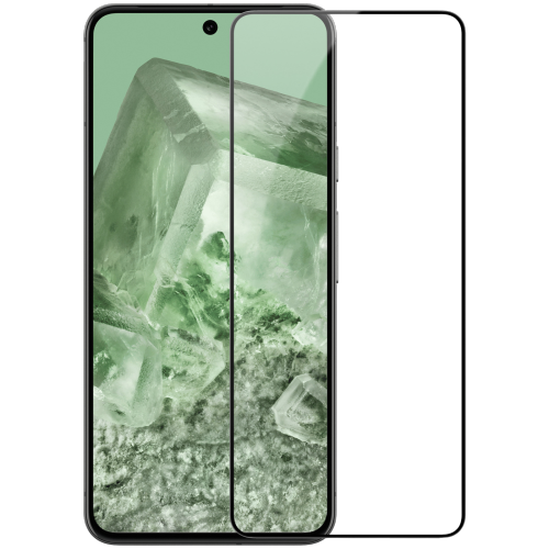 Стекло защитное для Google Pixel 9a G-Rhino, тонкие черные рамками и олеофобное покрытие