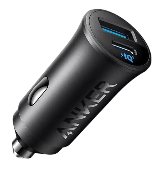 АЗУ Anker Car Charger 30W 2-Port USB-A и Type-C черный
