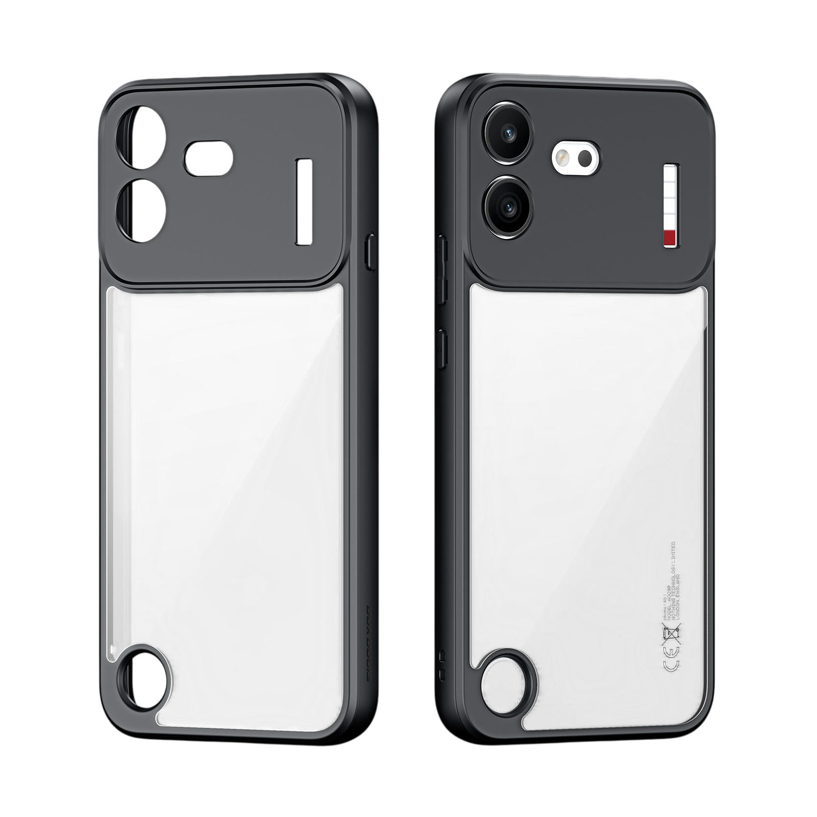 Чехол для Nothing Phone 4b, Dux Ducis, серия Aimo Series, с черными рамками