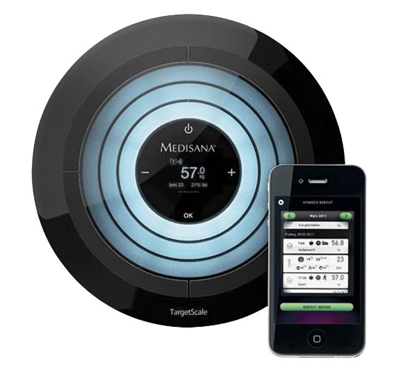 Весы Medisana TargetScale электронные индивидуальные для iPhone/iPad